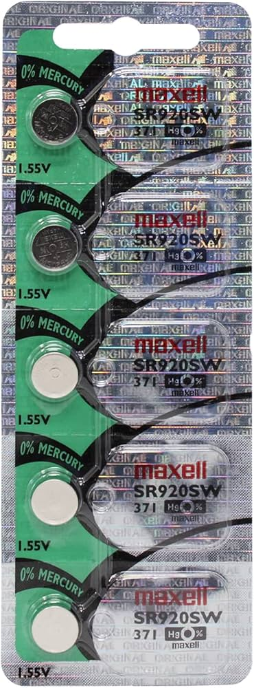 PILA MAXELL LITIO BOTON TROQ X5