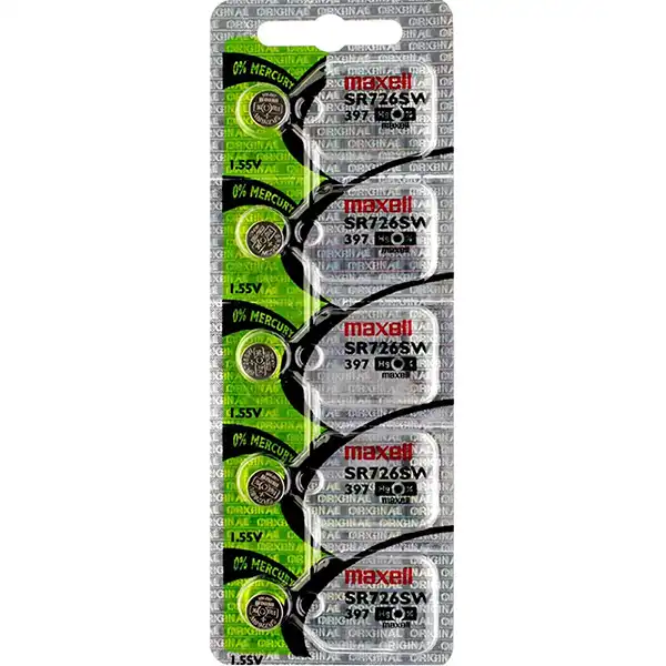PACK MAXELL PILA MERCURY FREE BOTON TROQ X5