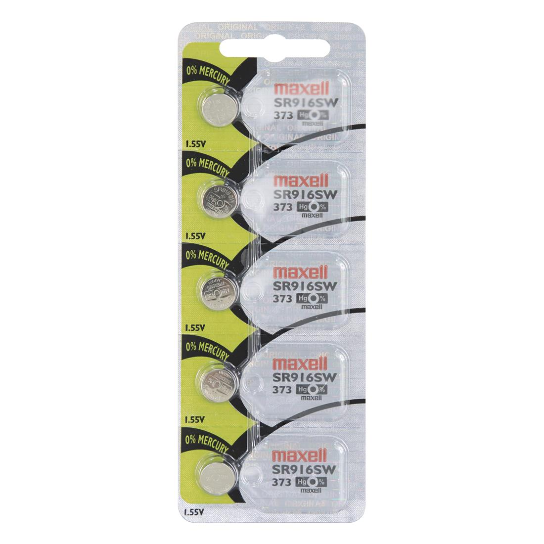 PACK MAXELL PILA MERCURY FREE BOTON TROQ X5